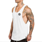 Men's Solid Color Loose Style Tank Top - Blue Force Sports