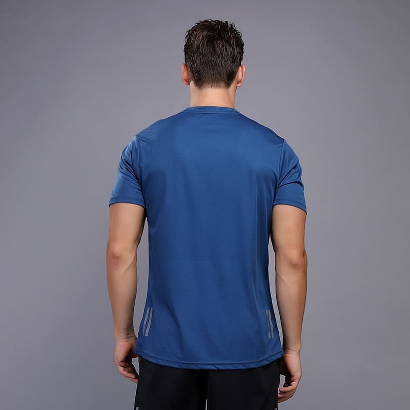 Men's Quick Dry Gym T-Shirts - Blue Force Sports