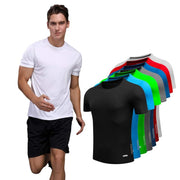Men's Quick Dry Gym T-Shirts - Blue Force Sports