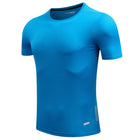 Men's Quick Dry Gym T-Shirts - Blue Force Sports