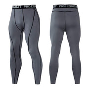 Men's Compression Tight Leggings - Blue Force Sports