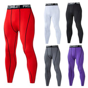Men's Compression Tight Leggings - Blue Force Sports