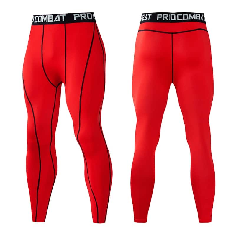 Men's Compression Tight Leggings - Blue Force Sports