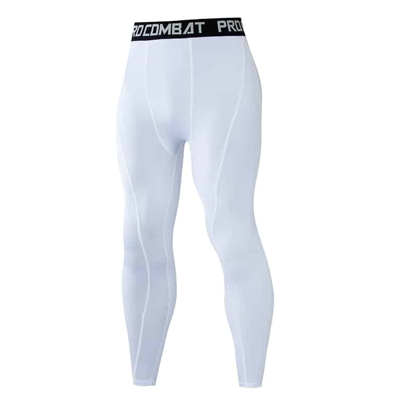 Men's Compression Tight Leggings - Blue Force Sports