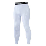 Men's Compression Tight Leggings - Blue Force Sports