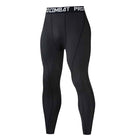 Men's Compression Tight Leggings - Blue Force Sports