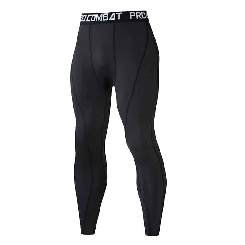 Men's Compression Tight Leggings - Blue Force Sports