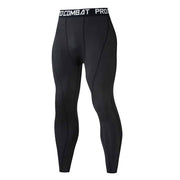 Men's Compression Tight Leggings - Blue Force Sports