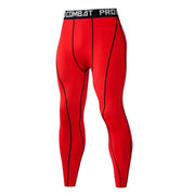 Men's Compression Tight Leggings - Blue Force Sports