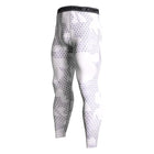 Gradient Printed Sports Men's Leggings - Blue Force Sports