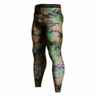 Gradient Printed Sports Men's Leggings - Blue Force Sports