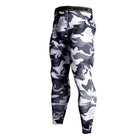 Gradient Printed Sports Men's Leggings - Blue Force Sports
