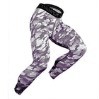 Men's Quick Dry Compression Tights - Blue Force Sports