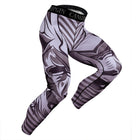Men's Quick Dry Compression Tights - Blue Force Sports