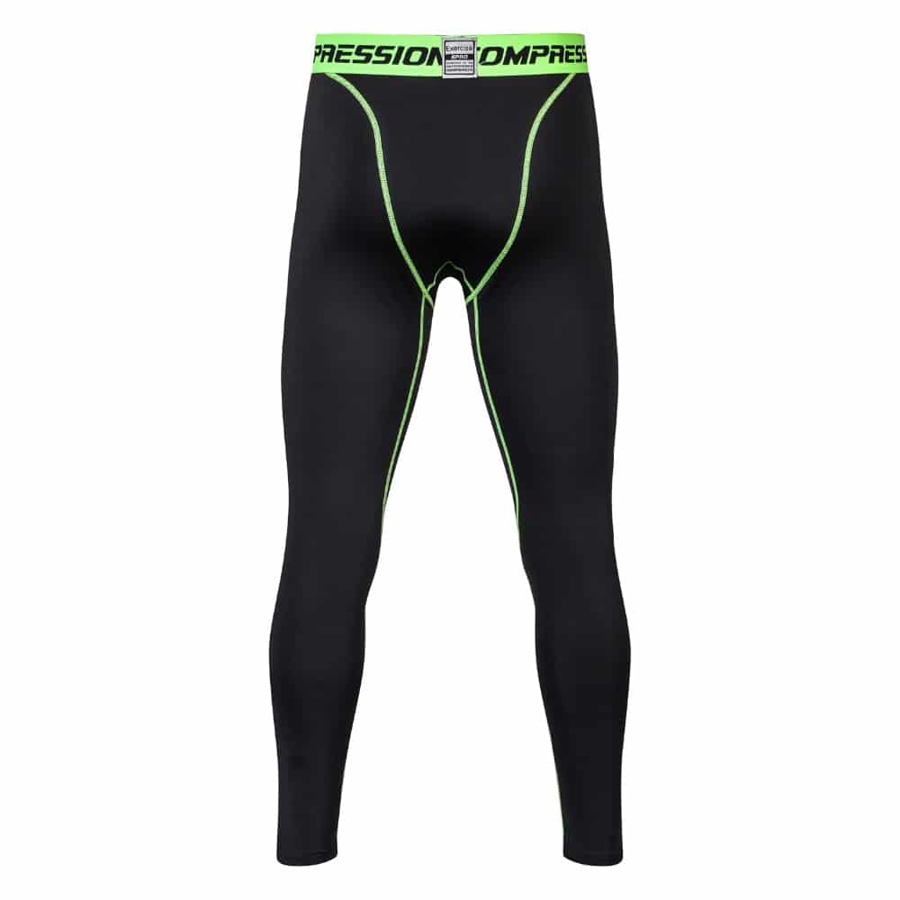 Thermal Elastic Sport Men's Leggings - Blue Force Sports