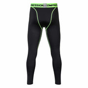 Thermal Elastic Sport Men's Leggings - Blue Force Sports