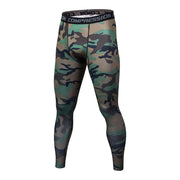 Thermal Elastic Sport Men's Leggings - Blue Force Sports