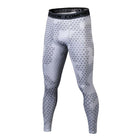 Thermal Elastic Sport Men's Leggings - Blue Force Sports
