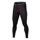 Thermal Elastic Sport Men's Leggings - Blue Force Sports