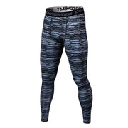 Thermal Elastic Sport Men's Leggings - Blue Force Sports