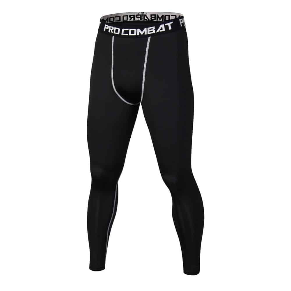 Thermal Elastic Sport Men's Leggings - Blue Force Sports