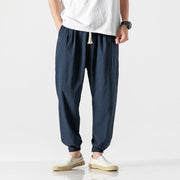 Men's Exercise Harem Pants - Blue Force Sports