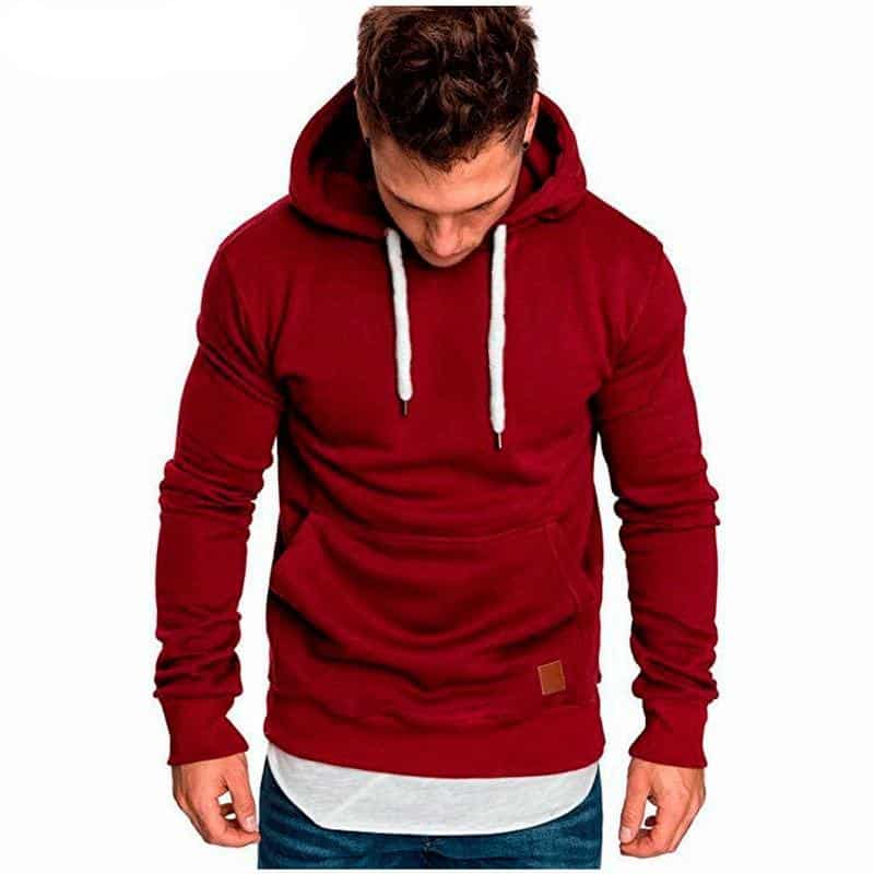 Polyester Men's Hoodie for Fitness - Blue Force Sports