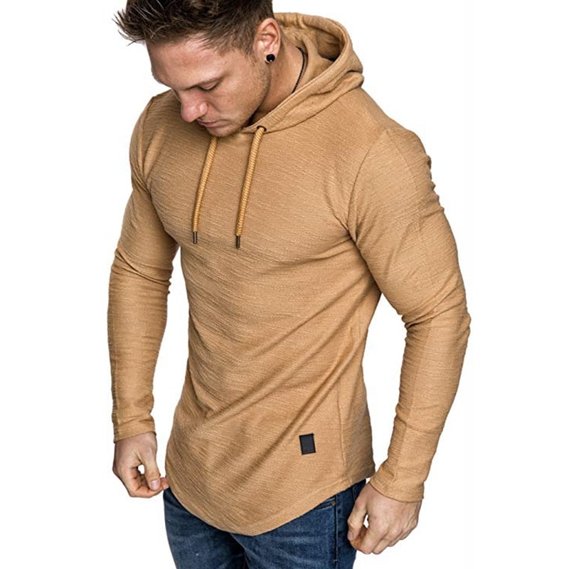 Men's Cotton Hoodie for Fitness - Blue Force Sports