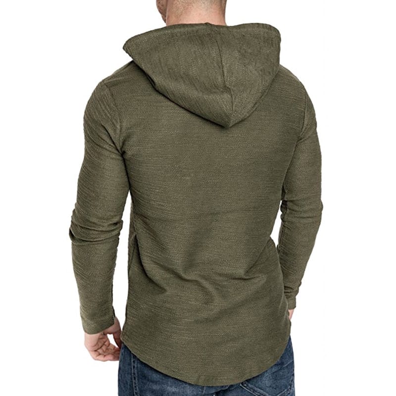 Men's Cotton Hoodie for Fitness - Blue Force Sports