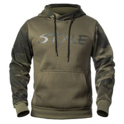 Men's Camouflage Hooded Sweatshirt - Blue Force Sports