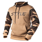 Men's Camouflage Hooded Sweatshirt - Blue Force Sports