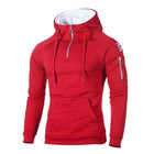 Men's Long Sleeve Hooded Sweatshirt - Blue Force Sports
