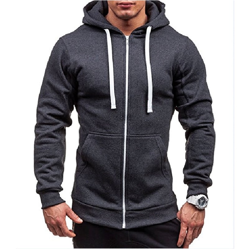 Cotton Gym Hoodie for Men - Blue Force Sports