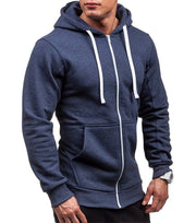 Cotton Gym Hoodie for Men - Blue Force Sports