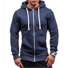 Cotton Gym Hoodie for Men - Blue Force Sports