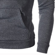 Men's Sport Styled Zipper Hoodie - Blue Force Sports