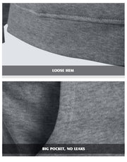 Men's Sport Styled Zipper Hoodie - Blue Force Sports