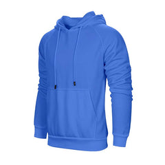 Men's Sport Styled Zipper Hoodie - Blue Force Sports