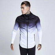 Men's Colorful Gradient Sport Hoodie - Blue Force Sports