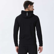 Men's Windproof Long Sleeve Hoodie - Blue Force Sports