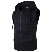 Men's Sleeveless Sport Hoodie - Blue Force Sports