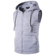 Men's Sleeveless Sport Hoodie - Blue Force Sports