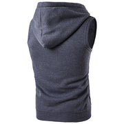 Men's Sleeveless Sport Hoodie - Blue Force Sports
