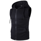 Men's Sleeveless Sport Hoodie - Blue Force Sports