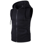Men's Sleeveless Sport Hoodie - Blue Force Sports