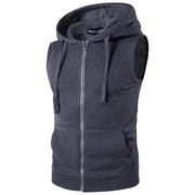 Men's Sleeveless Sport Hoodie - Blue Force Sports