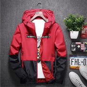 Men's Sport Embrace Printed Hooded Jacket - Blue Force Sports