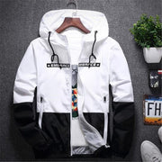 Men's Sport Embrace Printed Hooded Jacket - Blue Force Sports