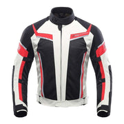 Men's Summer Breathable Motorcycle Jacket - Blue Force Sports