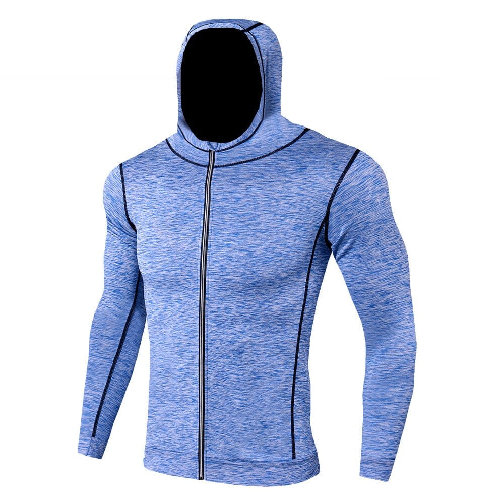 Running Sports Jacket for Men - Blue Force Sports
